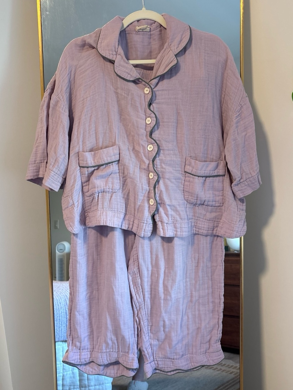 TBCo Lavender Cotton Two-Piece Lounge Set